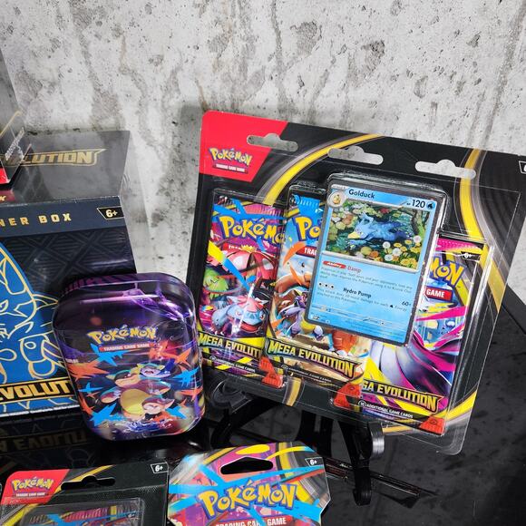 Pokemon TCG Mega Evolution Elite Trainer Box ETB + Booster Bundle + More Lot - Picture 3 of 6